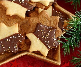 Συνταγή για Χριστουγεννιάτικα μπισκοτάκια με σοκολάτα!