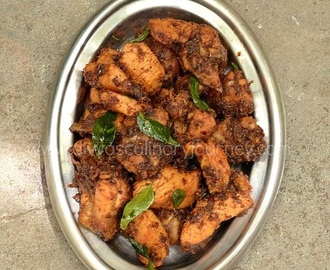 Chicken Ghee Roast Recipe - Mangalore Style | Spicy Chicken Roast recipe