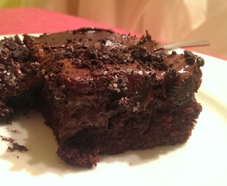 Sjokolade-oreokjeks-trøfler-brownie-kake! Nam!!