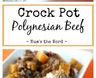 Crock Pot Polynesian Beef