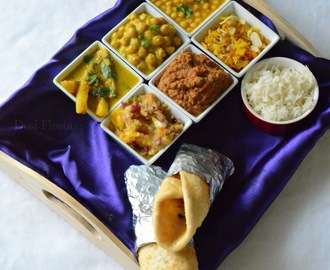 Himachal Pradesh Thali | Pahari Thali | Simple Himachal Pradesh Lunch Thali