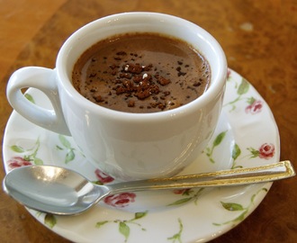 Xocolata calenta al cafè