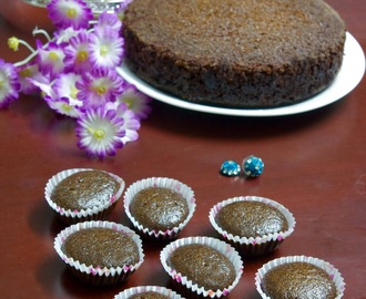 Chocolate Cup Cake (Egg less, Butter less)