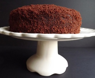 Chocolate blackout cake (Κέικ σοκολάτας blackout)