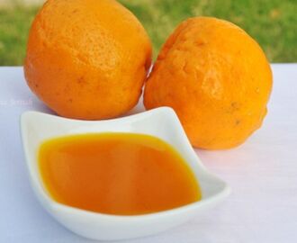 Σάλτσα πορτοκαλιού (για γλυκά)