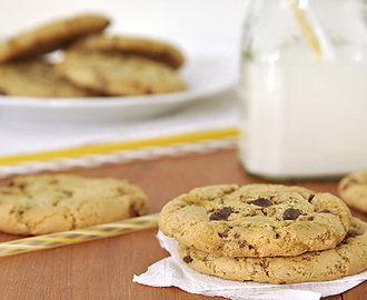 Cookies με ελαιόλαδο και σοκολάτα
