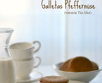 Galletas Pfeffernüsse de chocolate en la versión de Tía Alia