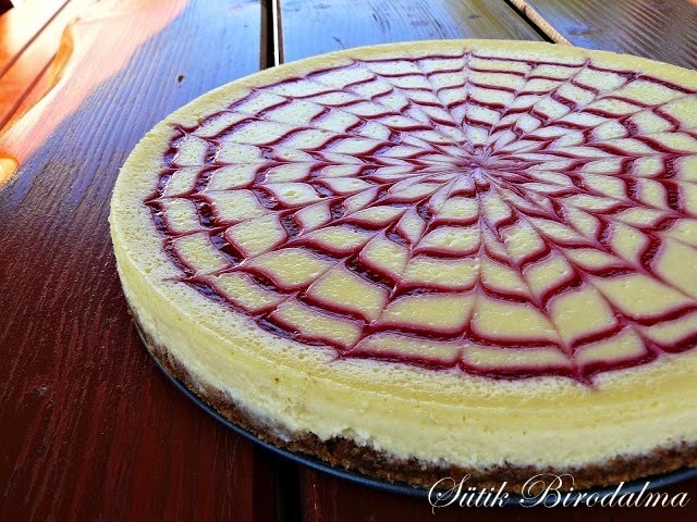 Málnás sajttorta / Raspberry cheesecake