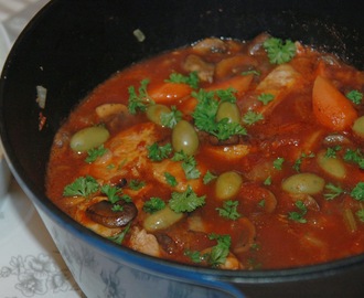 Pollo Cacciatore (Jegerens kylling)