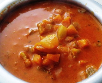 Bottle Gourd + Carrot Curry (Kootu)