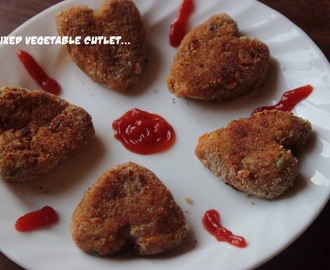 Mixed Vegetable Cutlet without deep frying
