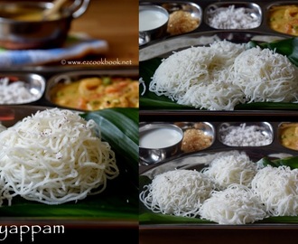 Idiyappam | Rice Flour String Hoppers - Breakfast Recipe