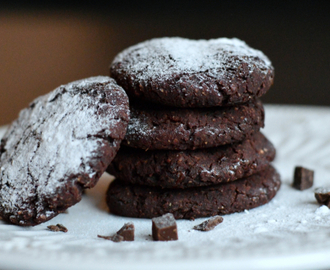 Sukkerfrie og mektige brownie cookies