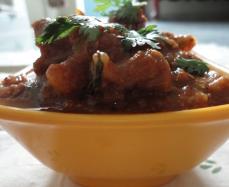 Andhra style Mutton or lamb curry