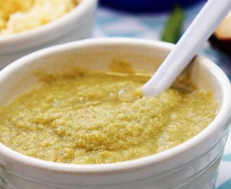 Green Beans Puree with Chicken