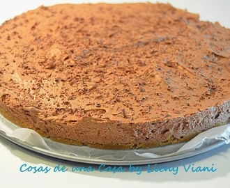 Tarta fría de Mousse de Cocholate - Torta fría