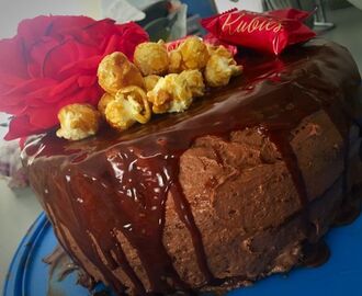 Chocolate sauce cake / my version