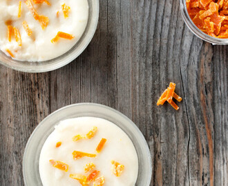 Semolina Pudding with Orange – How to make Cream of Wheat Porridge Recipe