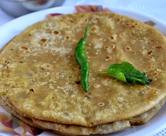 rajma paratha - kidney beans paratha