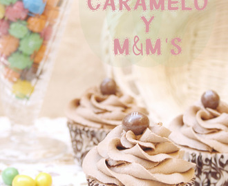 Cupcakes de Caramelo... con M&M's opcionales!!! :)