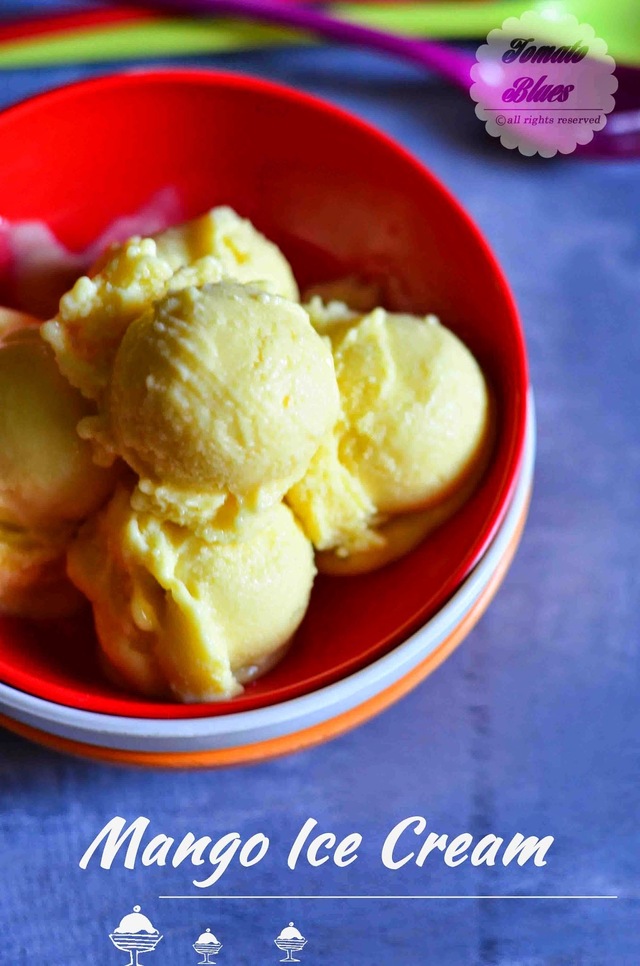 Mango Ice Cream Recipe| Easy Eggless Dessert Recipes