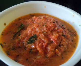 Tomato Chutney (Andhra Recipe)