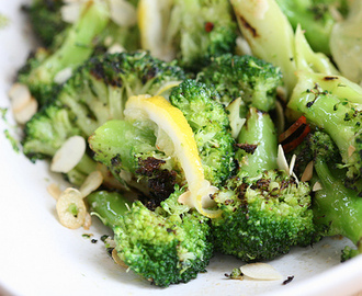 Ottolenghi's chargrilled broccoli with chilli and garlic