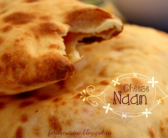 Cheese Naan (pain indien au fromage)