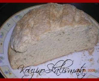 Εύκολη συνταγή για ψωμί