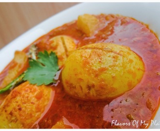 Garlicky Egg Curry....A simple recipe to satisfy any Garlic-a-holic