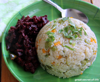 Kodo Millet vegetable Pulao - Varagu Arisi Pulao - Simple Millet Recipes