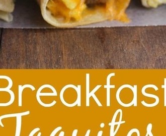 Egg and Sausage Breakfast Taquitos