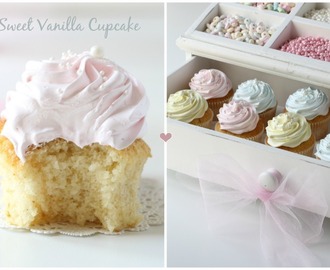 Sweet vanilla cupcakes