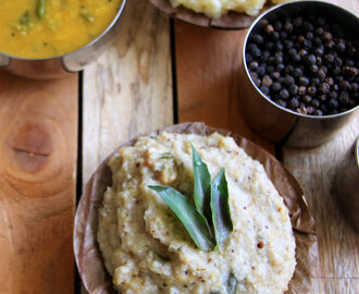 Barnyard millet Pongal - Kuthiraivalli rice pongal - simple breakfast recipe - Pongal Recipes