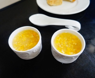 Recipe of sweet corn soup