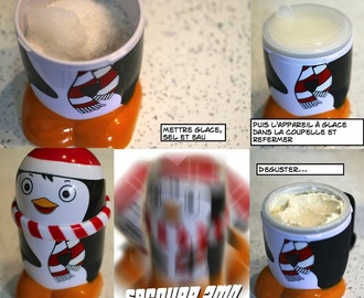 TEST => Glace à la vanille avec le mug magique de "Mon mini glacier"