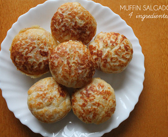 Muffin Salgado – 4 Ingredientes