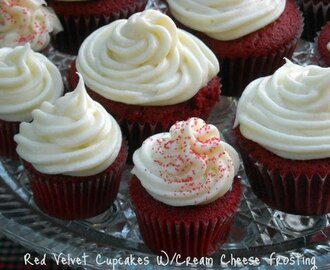 Happy Birthday Ms. Paula Deen, {Red Velvet Cupcakes to Celebrate}