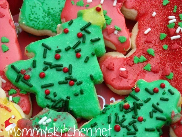 Sugar Cookie Cut Out's for Santa and Merry Christmas to Everyone.
