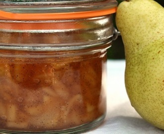 Κομπόστα με αχλάδι και μήλο χωρίς ζάχαρη