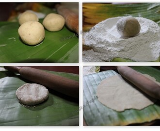 Gluten free Indian flat bread with banana/banana roti – back to basic comfort