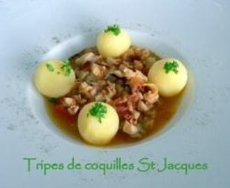 Tripes de coquilles Saint-Jacques