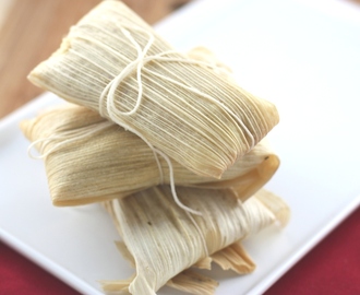Jerk-style Country Ham and Pineapple Tamales