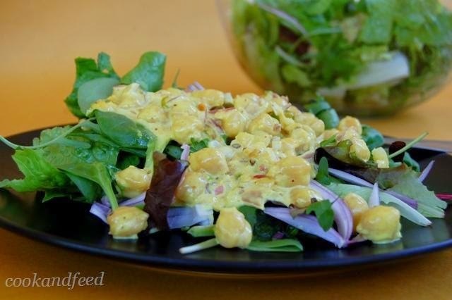 Σαλάτα με ρεβύθια/Chickpea Salad