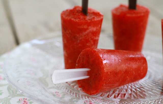 Γρανίτα φράουλα – Strawberry Ice Pops Recipe, by Gabriel Nikolaidis and the Cool artisan!