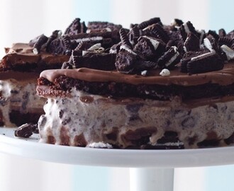 Κέϊκ τούρτα με παγωτό και όρεο, από το sintayes.gr!