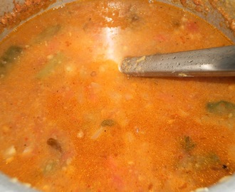 Sambar Recipe for Rice, Pongal,Idly and Dosa(Sourashtra Style)