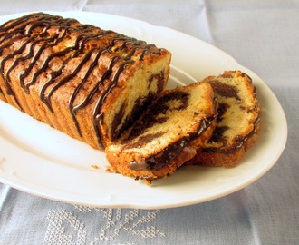 Tiger Cake - Lemon and Chocolate Sponge Cake