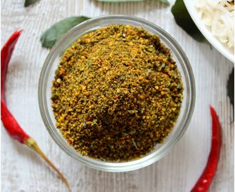 Curry leaves powder | Karuveppilai Podi
