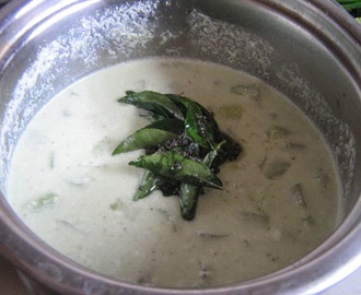 Vellarikka pachadi / cucumber pachadi / cucumber in coconut yogurt sauce / Kerala sadya recipe